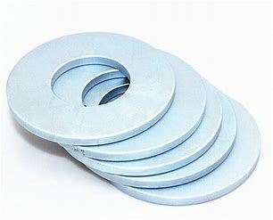 NdFeB Ring Magnet 38M Φ110xΦ50x5mm, Blue Zinc, magnetized NdFeB Ring Magnet 38M Φ110xΦ50x5mm, Blue Zinc, magnetized