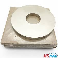large neodymium ring magnet N50 Φ280xΦ110x25mm NiCuNi magnetized through thickness large neodymium ring magnet N50 Φ280xΦ110x25mm NiCuNi magnetized through thickness